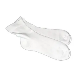 Vita bambustrumpor 30-pack storlek 45–51 | Storfot®