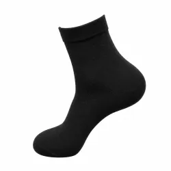Svarta bambustrumpor 5-pack storlek 45–51 | Storfot®