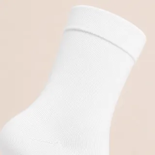 Vita Bambu Stödstrumpor 20-pack material och sömmar storlek 38–44